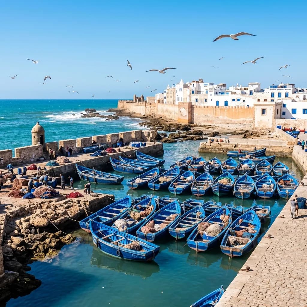 Atlantic Pearls: 4-Day Essaouira & Agadir Tour