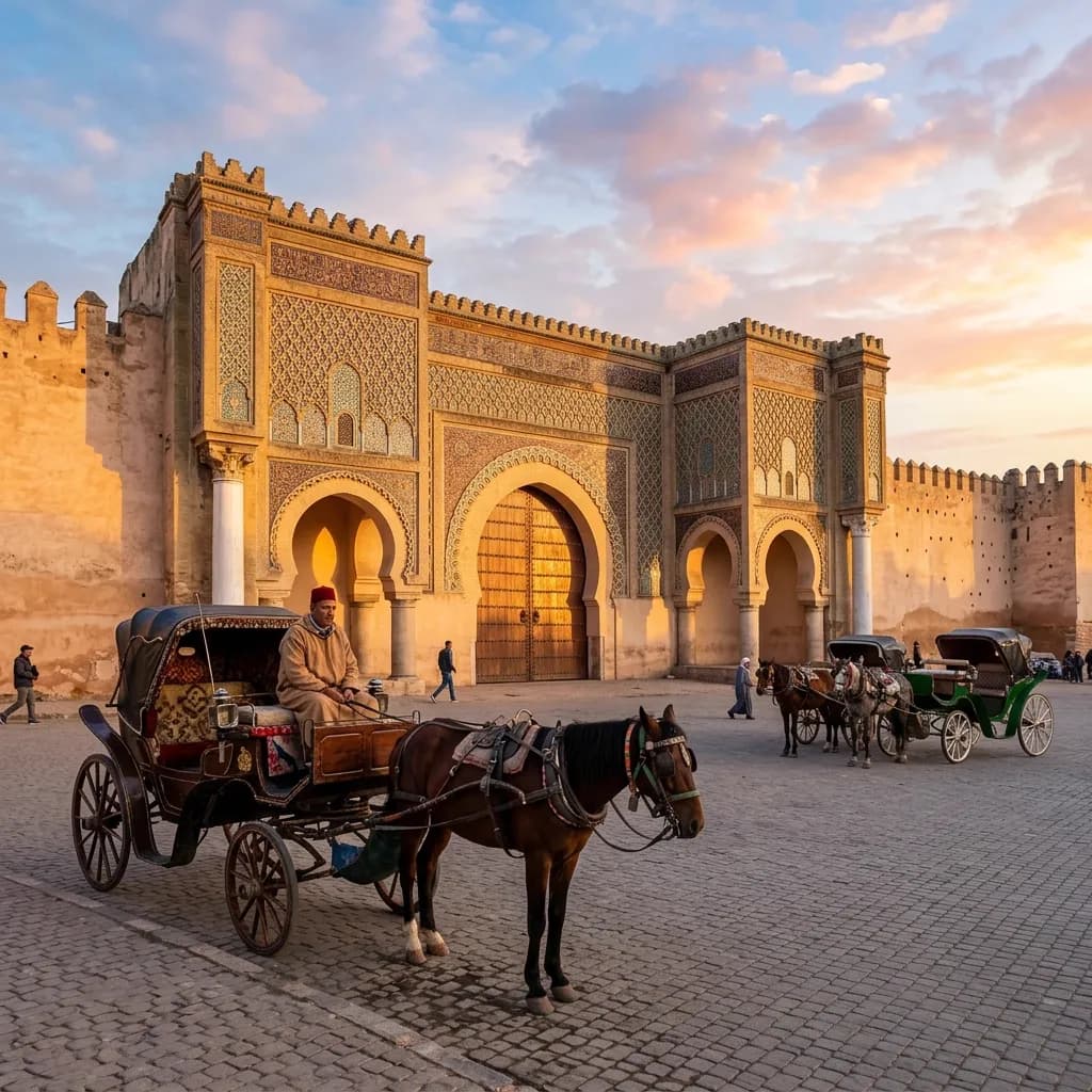 Royal Escapade: 4-Day Fes & Meknes Tour from Casablanca