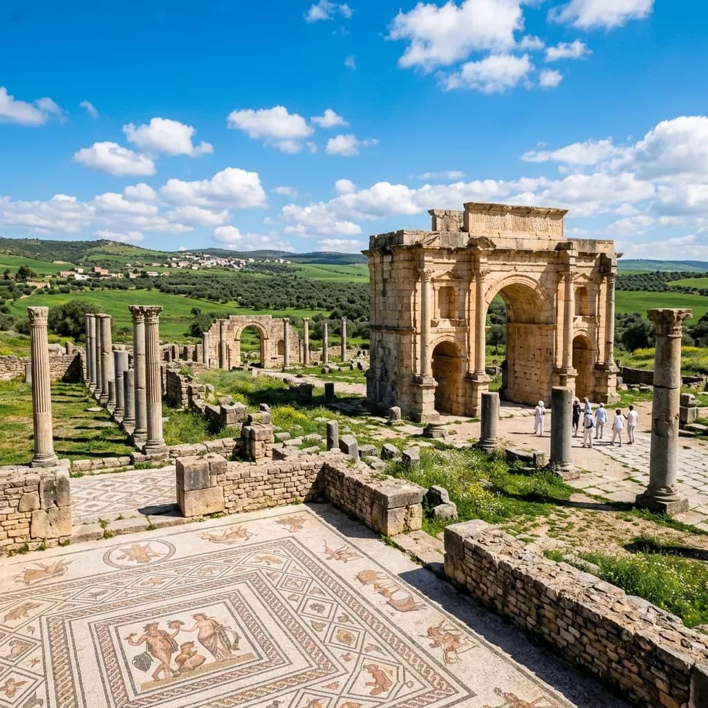 Meknes, Volubilis & Moulay Idriss Private Tour